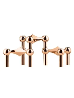 Nagel Lysestage, sort fra STOFF Nagel