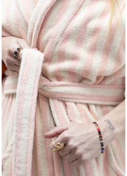 Naram badekåbe, Dazzling Blue & Rose fra Bongusta