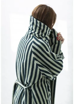 Naram badekåbe, Pure White & Grass fra Bongusta