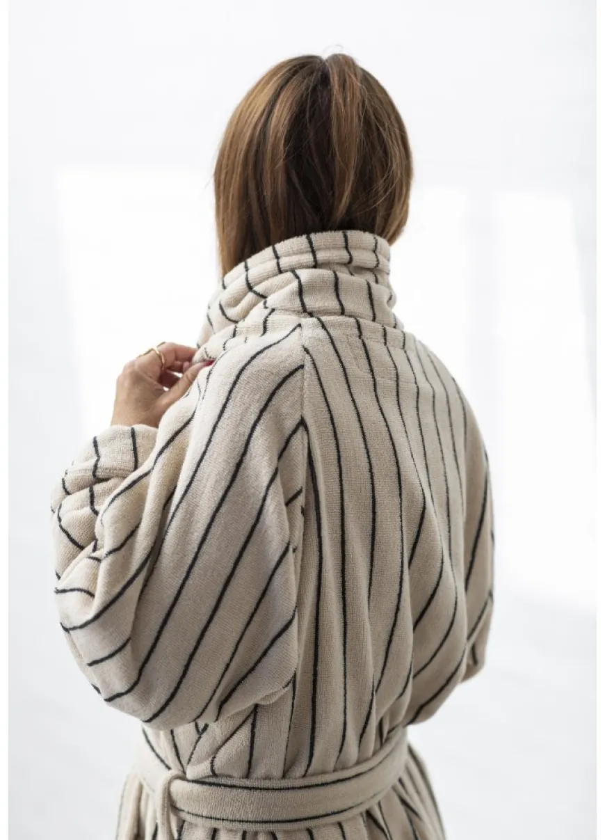 Naram badekåbe, Pure White & Grass fra Bongusta