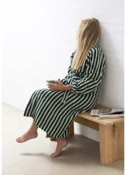 Naram badekåbe, Seafoam & Deep Teal fra Bongusta