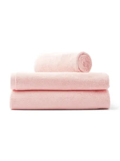 Naram towel - Baby pink & Ski patrol fra Bongusta
