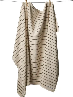 Naram towel - Creme & Ink fra Bongusta