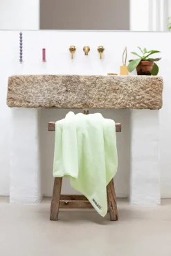 Naram towel - Creme & Ink fra Bongusta