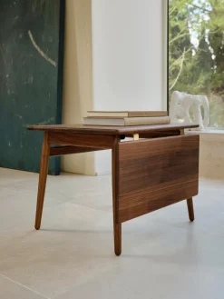 ND55 sofabord, valnød olie af Nanna Ditzel