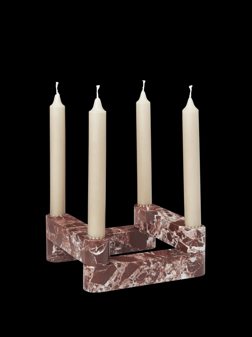 Newel Modular Candle Holder, lysestage sæt af 4 stk. fra Ferm Living