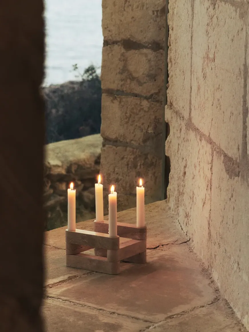 Newel Modular Candle Holder, lysestage sæt af 4 stk. fra Ferm Living