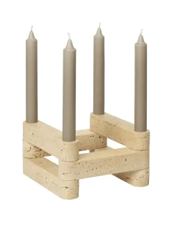 Newel Modular Candle Holder, lysestage sæt af 6 fra Ferm Living