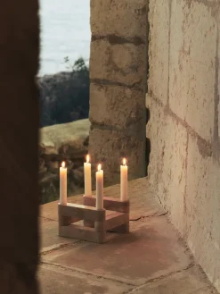 Newel Modular Candle Holder, lysestage sæt af 6 fra Ferm Living