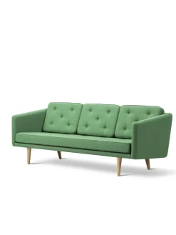 No. 1 Sofa 3-personer, re-wool af Børge Mogensen