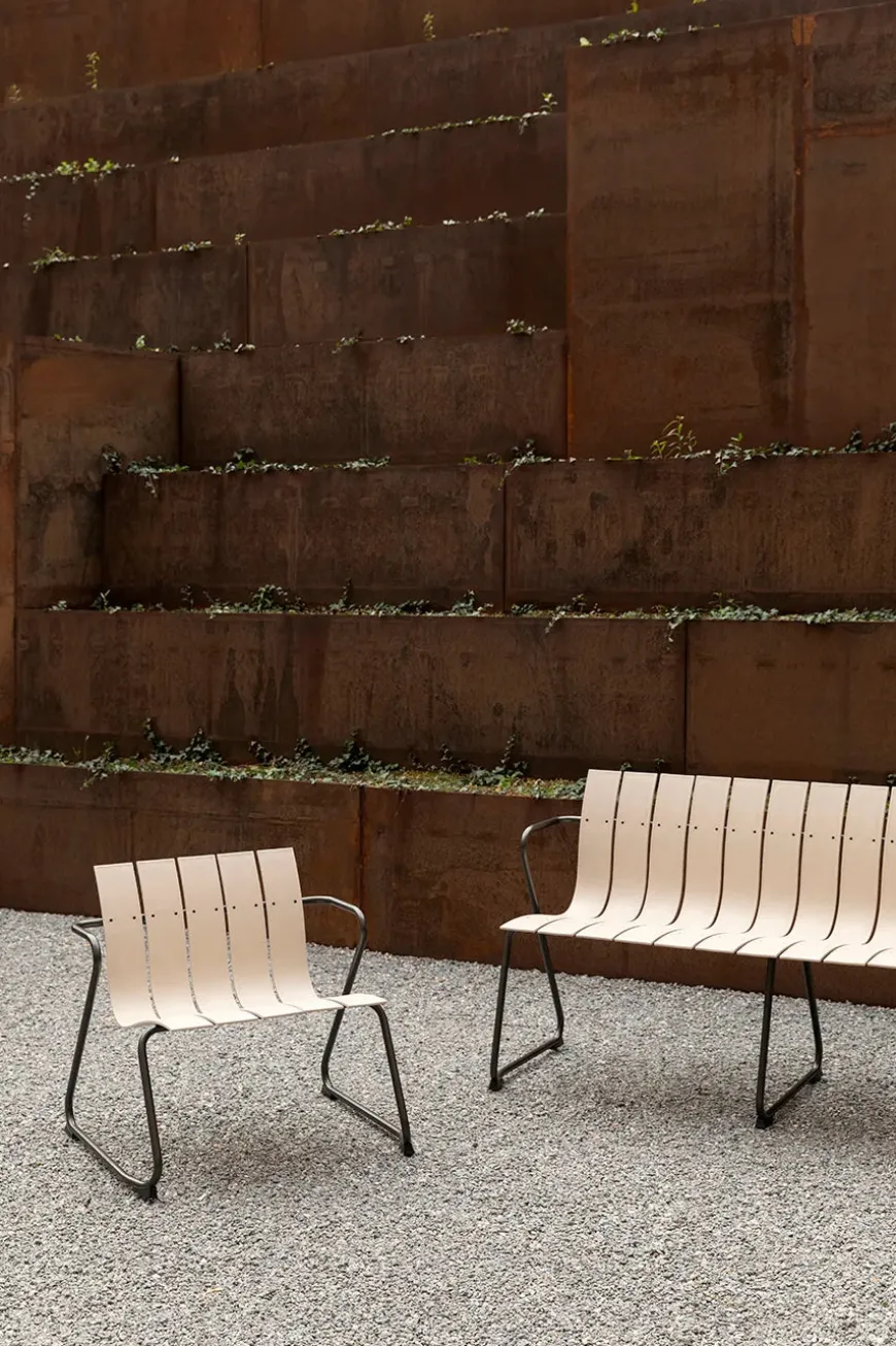 Ocean bænk, sort fra Mater