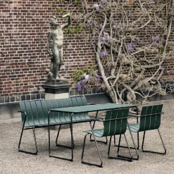 Ocean bænk, sort fra Mater