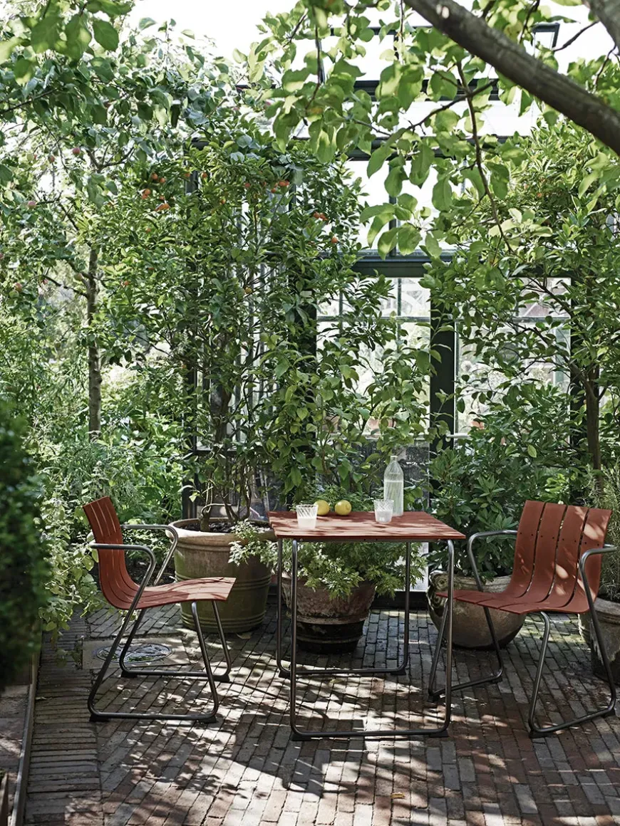 Ocean bord 70x70, sort fra Mater