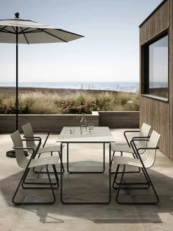 Ocean Havestol, burnt red fra Mater