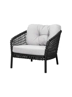 Ocean Large Loungestol, soft rope fra Cane-line
