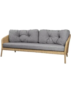 Ocean 3-pers. Sofa, flat weave fra Cane-line