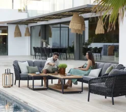 Ocean 3-pers. Sofa, soft rope fra Cane-line