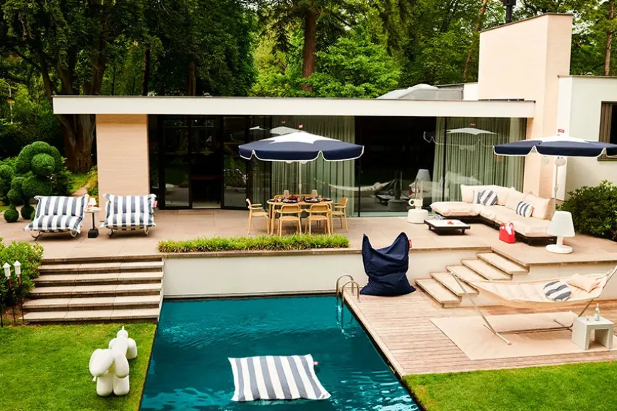 Original Slim Cord Sækkestol fra Fatboy