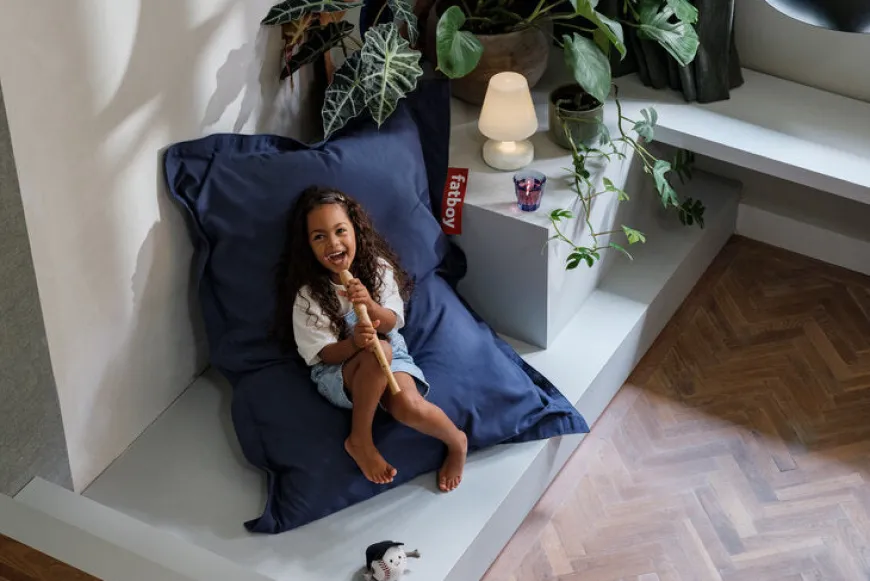 Original Slim Teddy sækkestol fra Fatboy