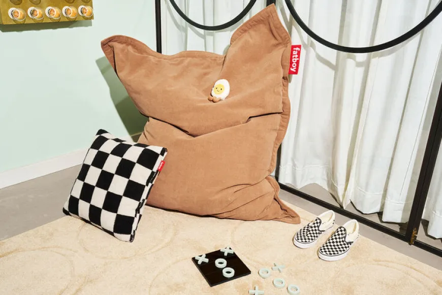 Original Slim Teddy sækkestol fra Fatboy