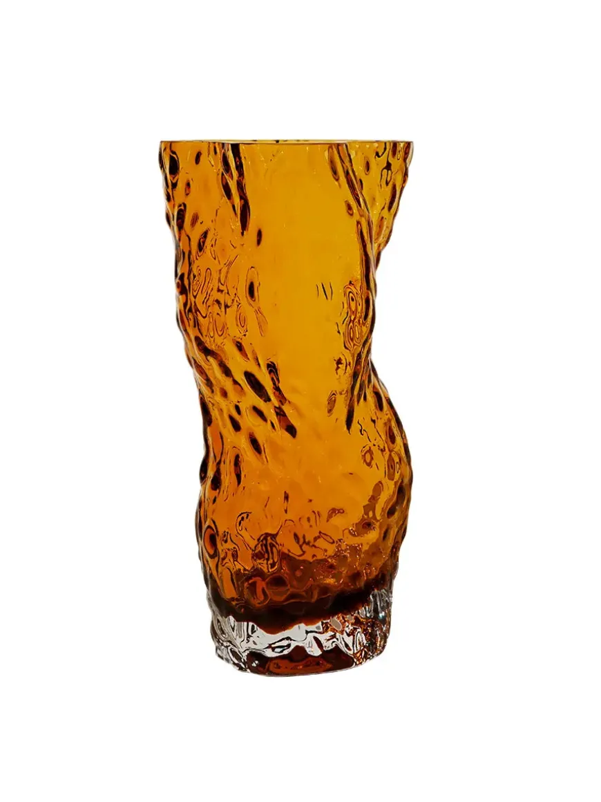Ostrea Vase, amber fra Hein Studio