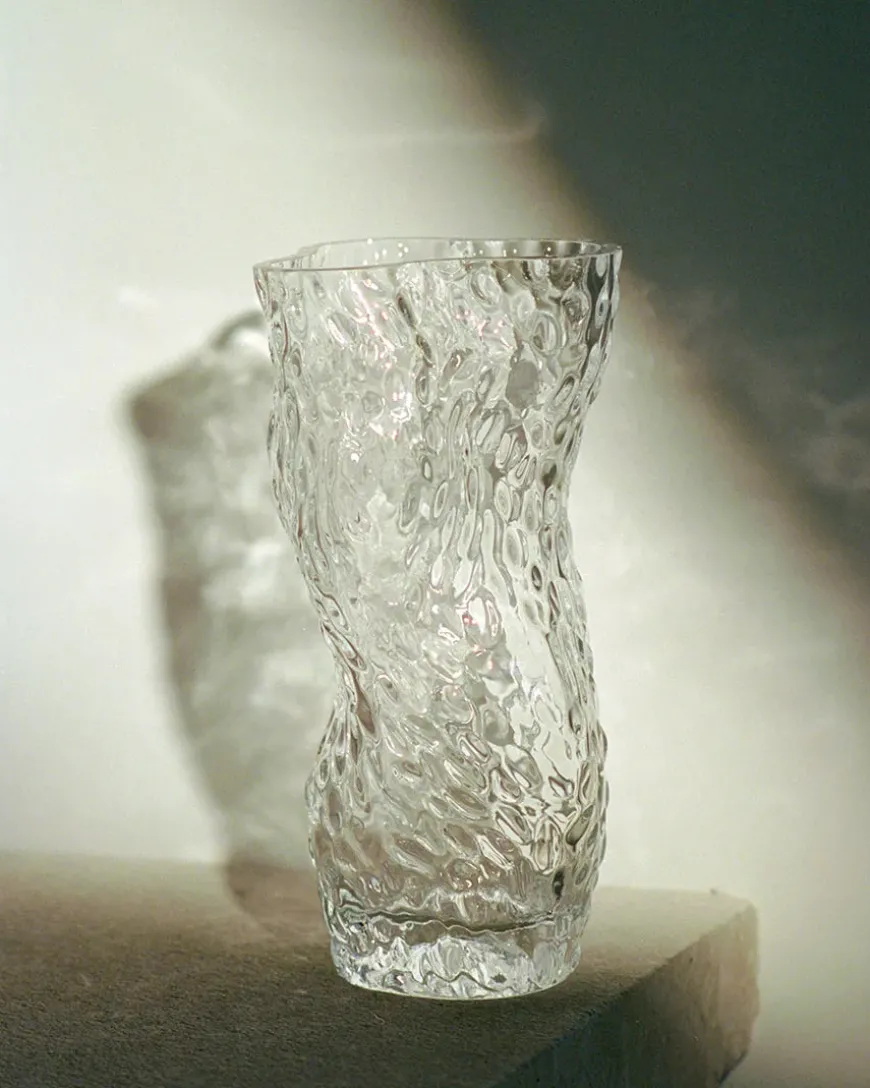 Ostrea Vase, amber fra Hein Studio