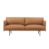 Outline 2 pers. sofa fra Muuto
