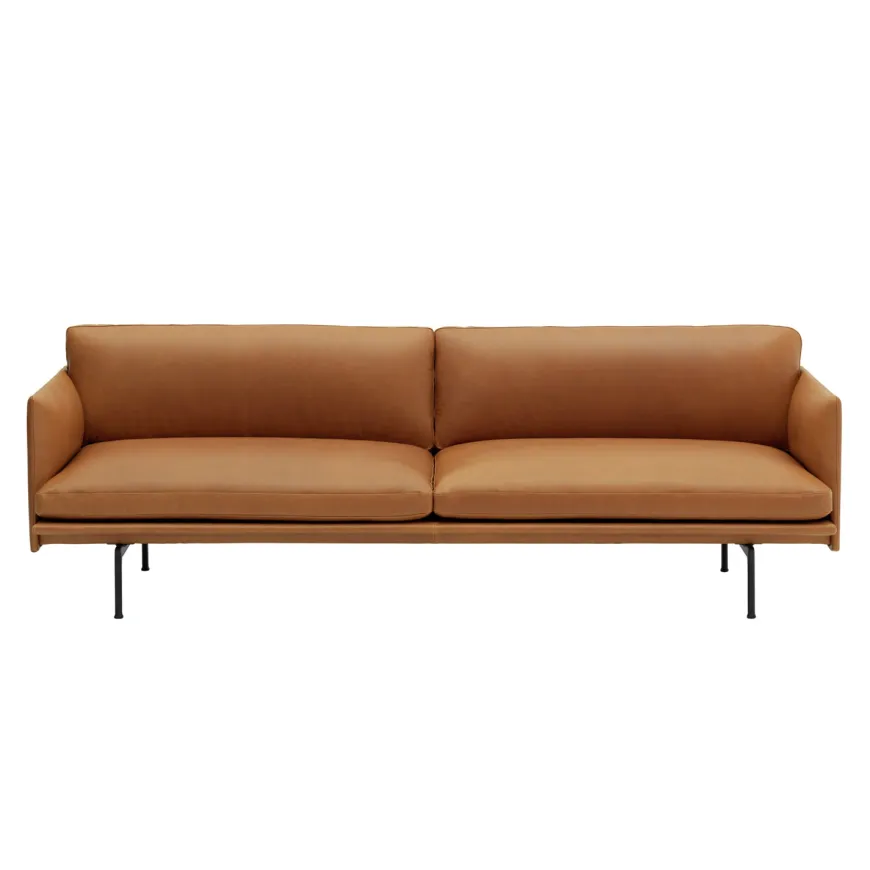 Outline 3 pers. sofa fra Muuto