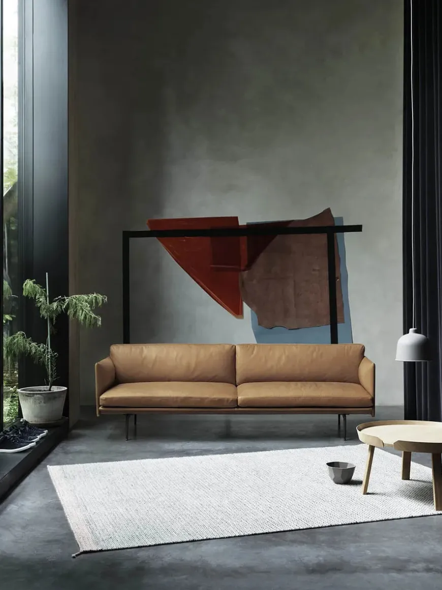 Outline 3 pers. sofa fra Muuto