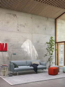 Outline 3 pers. sofa fra Muuto