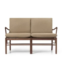 OW149-2 Colonial sofa eg olie, Terra-læder af Ole Wanscher