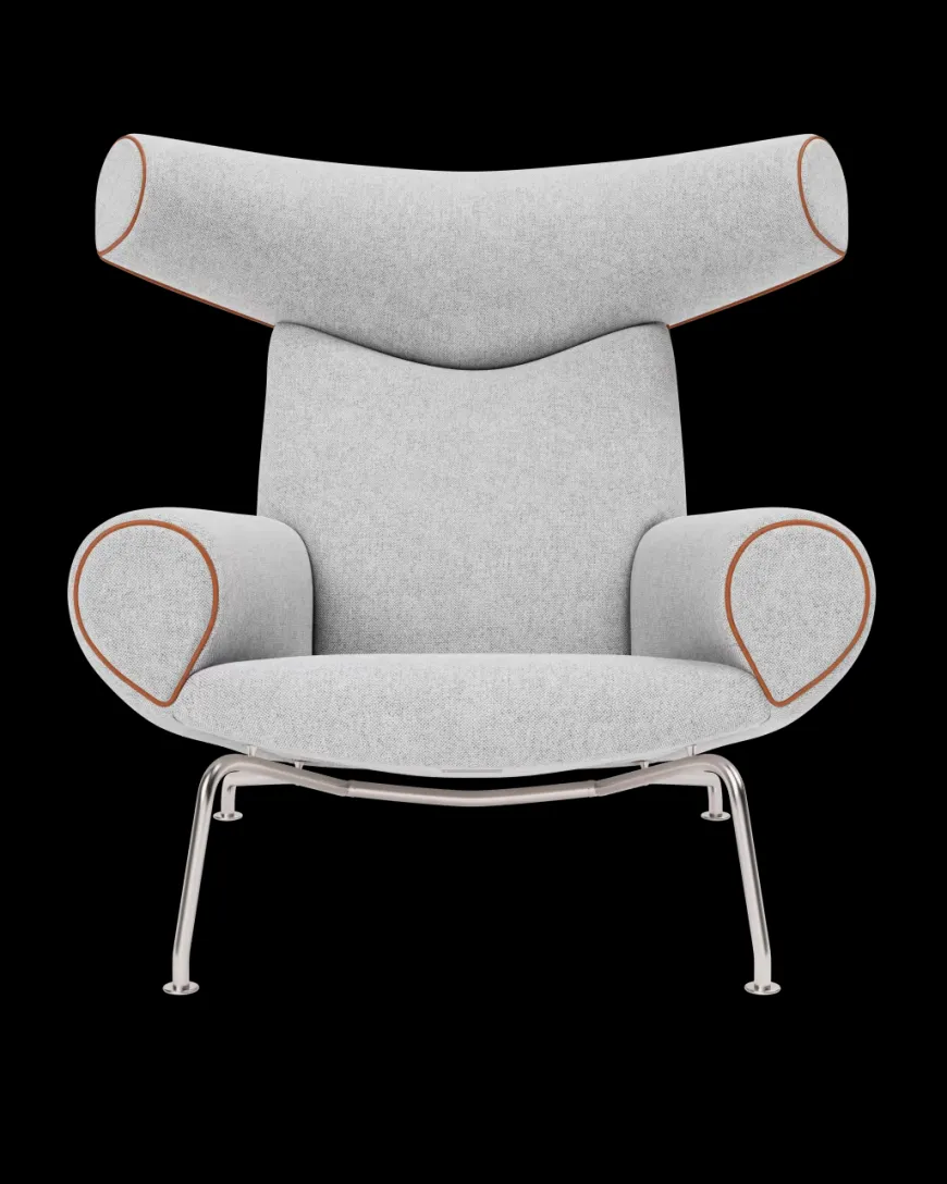OX Chair - Grå Hallingdal 116 af Hans J. Wegner