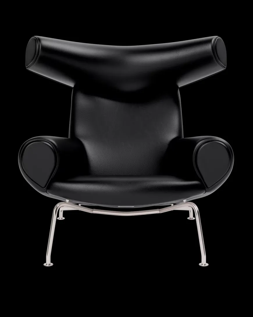 OX Chair - Grå Hallingdal 116 af Hans J. Wegner