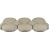 Pacha sofa 3-seater w. armrests and middle fra GUBI