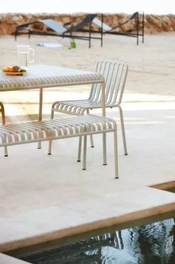 Palissade Bench, olive fra Hay