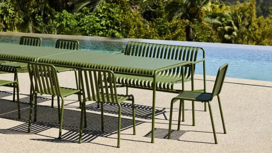 Palissade Chair, antracit fra Hay