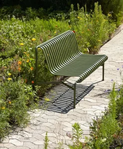 Palissade Dining Bench uden armlæn, hot galvanised fra Hay