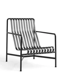 Palissade Lounge Chair High, antracit fra Hay