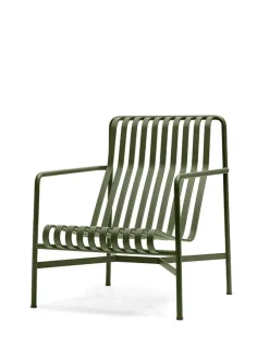 Palissade Lounge Chair High, antracit fra Hay