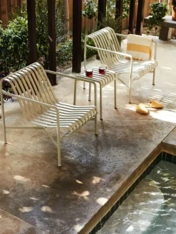 Palissade Lounge Chair Low, olive fra Hay