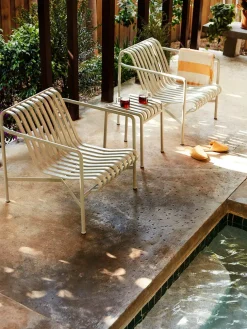 Palissade Lounge Chair Low, olive fra Hay