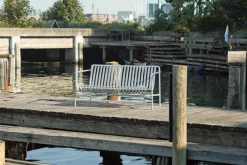 Palissade Lounge Sofa, Deep Blue fra Hay