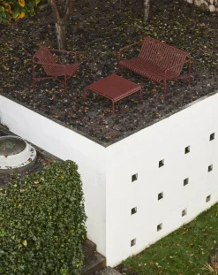 Palissade Lounge Sofa, Deep Blue fra Hay