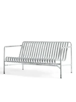 Palissade Lounge Sofa, hot galvanised fra Hay