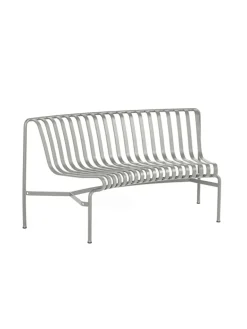 Palissade Park Dining Bench, in, iron red fra Hay