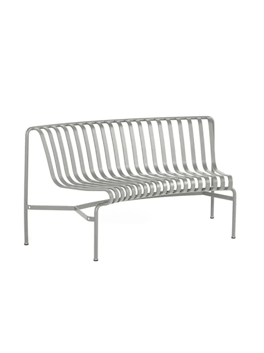 Palissade Park Dining Bench, in, antracit fra Hay