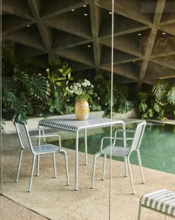 Palissade Table 90x82, hot galvanised fra Hay