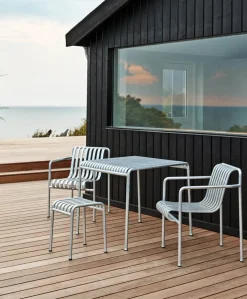 Palissade Table 90x82, olive fra Hay