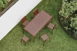 Palissade Table 170x90, sky grey fra Hay