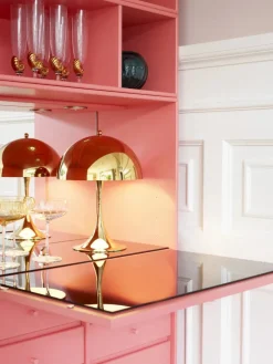 Panthella 250 bordlampe, hvid af Verner Panton